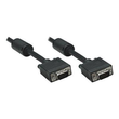 Manhattan VGA Monitor Cable (with Ferrite Cores), 1.8m, Black, Male to Male, HD15, Cable of higher S Produktbild Additional View 1 S