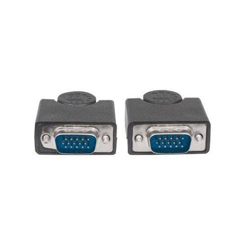 Manhattan VGA Monitor Cable, 3m, Black, Male to Male, HD15, Cable of higher SVGA Specification (full Produktbild Additional View 2 L