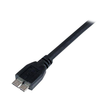 StarTech.com 1m zertifiziertes USB 3.0 SuperSpeed Kabel A auf Micro B - Schwarz - USB 3 Anschlusskab Produktbild Additional View 1 S