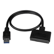 StarTech.com USB 3.1 auf 2,5 (6,4cm) SATA III Adapter Kabel mit UASP - USB 3.1 zu SATA SSD/HDD Konve Produktbild