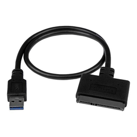 StarTech.com USB 3.1 auf 2,5 (6,4cm) SATA III Adapter Kabel mit UASP - USB 3.1 zu SATA SSD/HDD Konve Produktbild