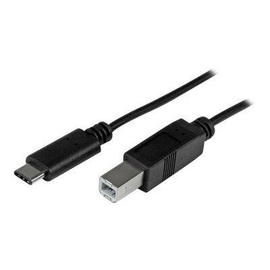 StarTech.com 1m USB 2.0 USB-C auf USB-B Kabel - USB Anschlusskabel - USB-Kabel - 24 pin USB-C (M) Produktbild