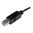 StarTech.com 1m USB 2.0 USB-C auf USB-B Kabel - USB Anschlusskabel - USB-Kabel - 24 pin USB-C (M) Produktbild Additional View 1 S