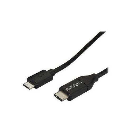 StarTech.com USB 2.0 USB-C auf Micro-B Kabel - 1m - USB C zu Micro B Anschlusskabel - USB-Kabel - 24 Produktbild Additional View 1 L