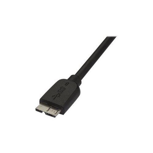 StarTech.com 2m schlankes SuperSpeed USB 3.0 A auf Micro B Kabel - St/St - USB 3.0 Anschlusskabel - Produktbild Additional View 1 L