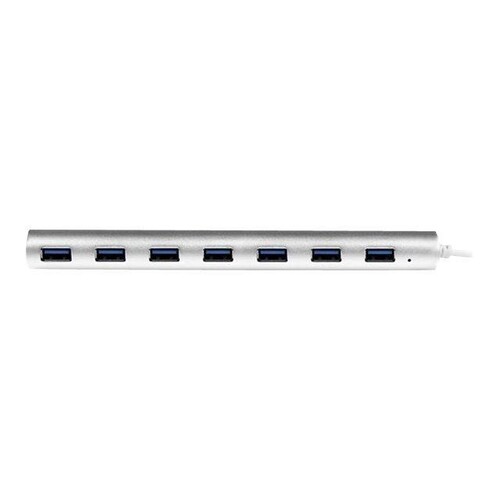 StarTech.com 7 Port kompakter USB 3.0 Hub mit eingebautem Kabel Produktbild Additional View 4 L