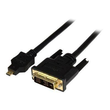 StarTech.com 2m Micro HDMI auf DVI Kabel - micro HDMI Typ-D / DVI-D Adapterkabel Produktbild