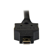 StarTech.com 2m Micro HDMI auf DVI Kabel - micro HDMI Typ-D / DVI-D Adapterkabel Produktbild Additional View 2 S