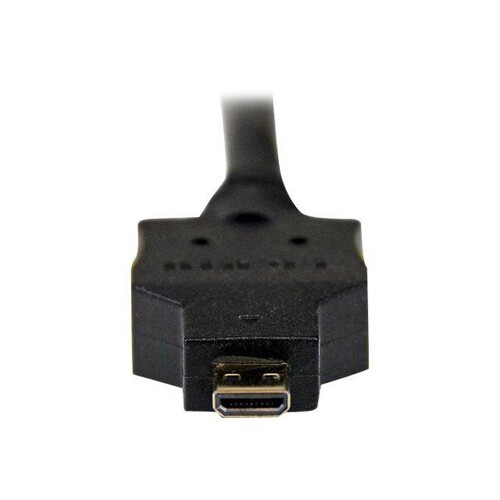 StarTech.com 2m Micro HDMI auf DVI Kabel - micro HDMI Typ-D / DVI-D Adapterkabel Produktbild Additional View 2 L