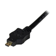 StarTech.com 2m Micro HDMI auf DVI Kabel - micro HDMI Typ-D / DVI-D Adapterkabel Produktbild Additional View 3 S