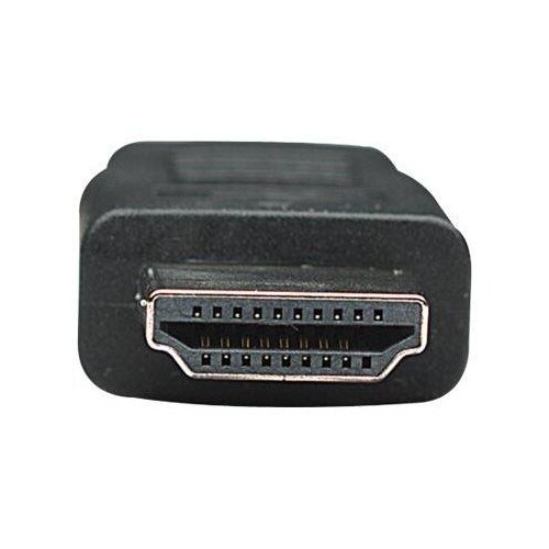 Manhattan HDMI to DVI-D 24+1 Cable, 1m, Male to Male, Black, Dual Link, Compatible with DVD-D, Lifet Produktbild Additional View 3 L