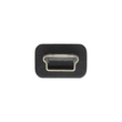 InLine USB Mini-Y-Kabel - 2x Stecker A an Mini-B Stecker (5pol.) - 1,0m Produktbild Additional View 1 S