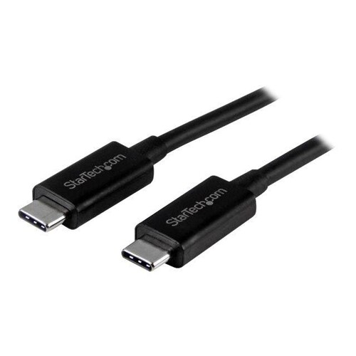 StarTech.com 1m USB 3.1 USB-C Kabel - USB 3.1 Anschlusskabel - USB-Kabel - 24 pin USB-C (M) Produktbild