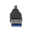 StarTech.com 1m Slim Micro USB 3.0 Kabel rechtsgewinkelt - USB 3.1 Gen 1 (5 Gbit/s) Produktbild Additional View 2 S