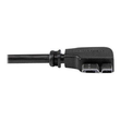 StarTech.com 1m Slim Micro USB 3.0 Kabel rechtsgewinkelt - USB 3.1 Gen 1 (5 Gbit/s) Produktbild Additional View 3 S