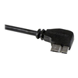 StarTech.com 1m Slim Micro USB 3.0 Kabel rechtsgewinkelt - USB 3.1 Gen 1 (5 Gbit/s) Produktbild Additional View 4 S