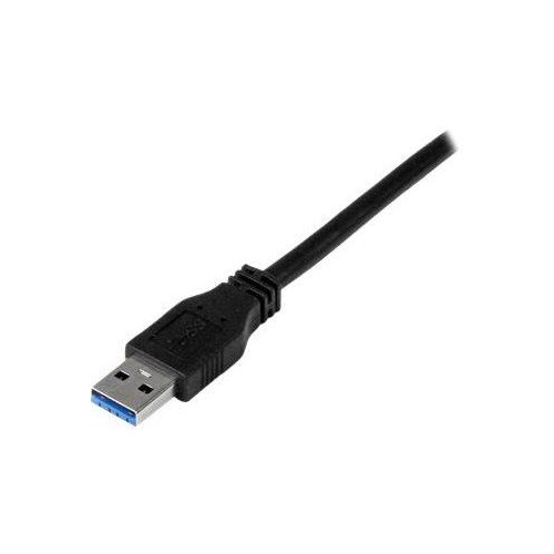 StarTech.com 2m zertifiziertes USB 3.0 SuperSpeed Kabel A auf B - Schwarz - USB 3 Anschlusskabel - S Produktbild Additional View 3 L