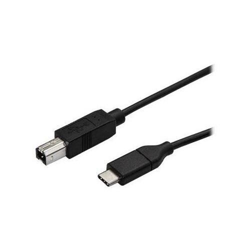 StarTech.com USB-C auf USB-B Druckerkabel - St/St - 0,5m - USB 2.0 - USB C zu USB B Kabel - USB Typ Produktbild