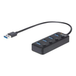 StarTech.com 4 Port USB 3.0 Hub - 4x USB-A mit individuellen An/Aus-Schaltern Produktbild Additional View 4 S