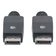 Manhattan DisplayPort 1.1 Cable, 4K@60Hz, 7.5m, Male to Male, With Latches, Fully Shielded, Black, L Produktbild Additional View 3 S