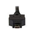 StarTech.com 1m Micro HDMI auf DVI Kabel - micro HDMI Typ-D / DVI-D Adapterkabel Produktbild Additional View 1 S