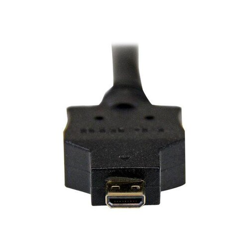 StarTech.com 1m Micro HDMI auf DVI Kabel - micro HDMI Typ-D / DVI-D Adapterkabel Produktbild Additional View 1 L