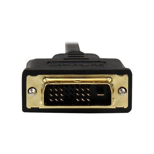 StarTech.com 1m Micro HDMI auf DVI Kabel - micro HDMI Typ-D / DVI-D Adapterkabel Produktbild Additional View 4 L