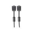 Manhattan VGA Monitor Cable (with Ferrite Cores), 3m, Black, Male to Male, HD15, Cable of higher SVG Produktbild Additional View 1 S