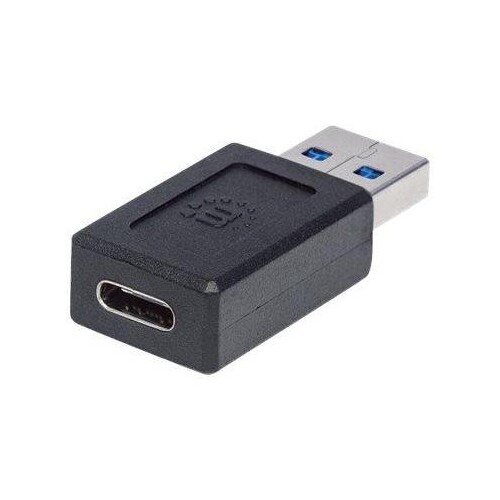 IC Intracom Manhattan USB-C to USB-A Adapter, Female to Male, 10 Gbps (USB 3.2 Gen2 aka USB 3.1) Produktbild