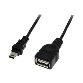 StarTech.com 30cm Mini USB 2.0 Kabel - USB A auf Mini B - Bu/St - USB-Kabel - USB (W) Produktbild