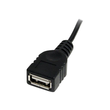 StarTech.com 30cm Mini USB 2.0 Kabel - USB A auf Mini B - Bu/St - USB-Kabel - USB (W) Produktbild Additional View 1 S