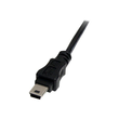 StarTech.com 30cm Mini USB 2.0 Kabel - USB A auf Mini B - Bu/St - USB-Kabel - USB (W) Produktbild Additional View 2 S