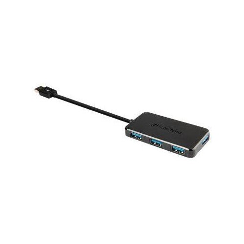 Transcend HUB2 - Hub - 4 x SuperSpeed USB 3.0 Produktbild