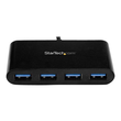 StarTech.com 4 Port USB 3.0 Hub - USB-C zu 4x USB-A Produktbild Additional View 3 S