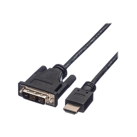 ROLINE Adapterkabel - DVI-D männlich zu HDMI männlich Produktbild