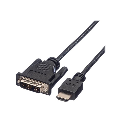 ROLINE Adapterkabel - DVI-D männlich zu HDMI männlich Produktbild