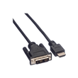 ROLINE Adapterkabel - DVI-D männlich zu HDMI männlich Produktbild Additional View 3 S