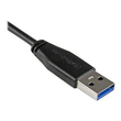 StarTech.com 50cm Slim Micro USB 3.0 Kabel rechtsgewinkelt - USB 3.1 Gen 1 (5 Gbit/s) Produktbild Additional View 4 S