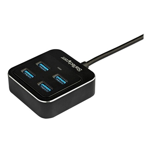 StarTech.com USB-C Hub 4 Port - USB Typ-C/ USB 3.1 Gen 2 Hub (10Gbit/s) Produktbild Additional View 2 L