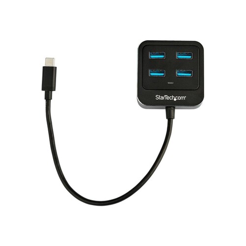 StarTech.com USB-C Hub 4 Port - USB Typ-C/ USB 3.1 Gen 2 Hub (10Gbit/s) Produktbild Additional View 3 L