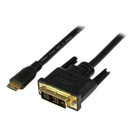 StarTech.com 1m Mini HDMI auf DVI Kabel - mini HDMI Typ-C / DVI-D Adapterkabel Produktbild