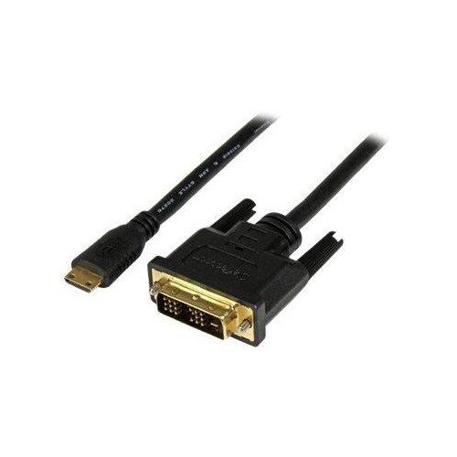 StarTech.com 1m Mini HDMI auf DVI Kabel - mini HDMI Typ-C / DVI-D Adapterkabel Produktbild