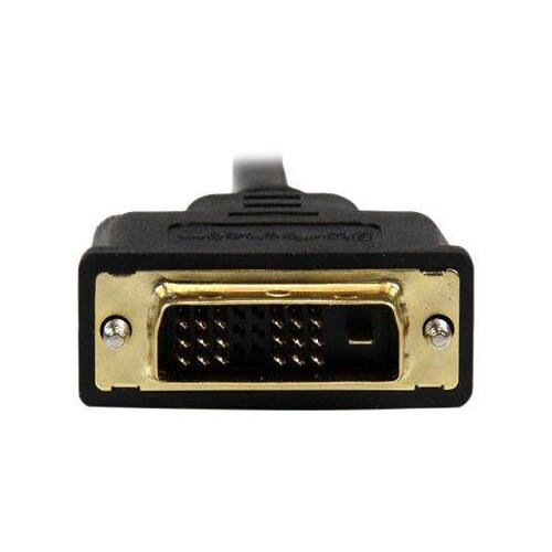 StarTech.com 1m Mini HDMI auf DVI Kabel - mini HDMI Typ-C / DVI-D Adapterkabel Produktbild Additional View 2 L