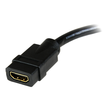 StarTech.com HDMI auf DVI Adapter 20cm - DVI-D (25 pin) Produktbild Additional View 1 S