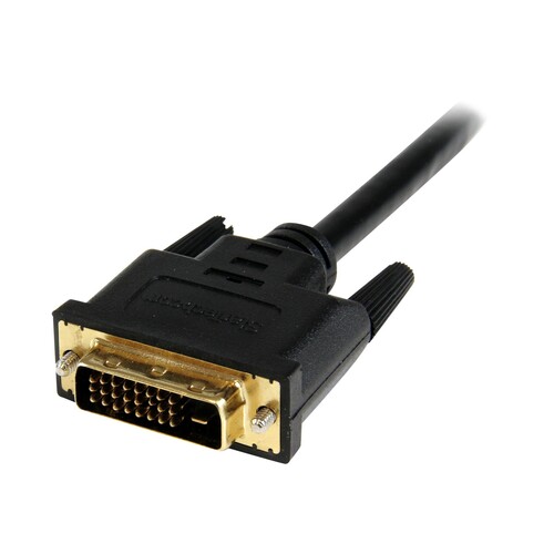StarTech.com HDMI auf DVI Adapter 20cm - DVI-D (25 pin) Produktbild Additional View 2 L