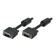 Manhattan VGA Monitor Cable (with Ferrite Cores), 4.5m, Black, Male to Male, HD15, Cable of higher S Produktbild Additional View 3 S
