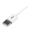 StarTech.com 3m USB 2.0 Verlängerungskabel A auf A - Stecker/Buchse - Weiß - USB A (St) Produktbild Additional View 1 S