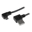 StarTech.com Micro USB Kabel mit rechts gewinkelten Anschlüssen - Stecker/Stecker - 2m - USB A zu Mi Produktbild
