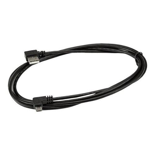 StarTech.com Micro USB Kabel mit rechts gewinkelten Anschlüssen - Stecker/Stecker - 2m - USB A zu Mi Produktbild Additional View 2 L