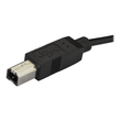 StarTech.com 2m 6ft USB C to USB B Cable - USB 2.0 - USB Type C Printer Cable M/M - USB 2.0 Type-C t Produktbild Additional View 2 S